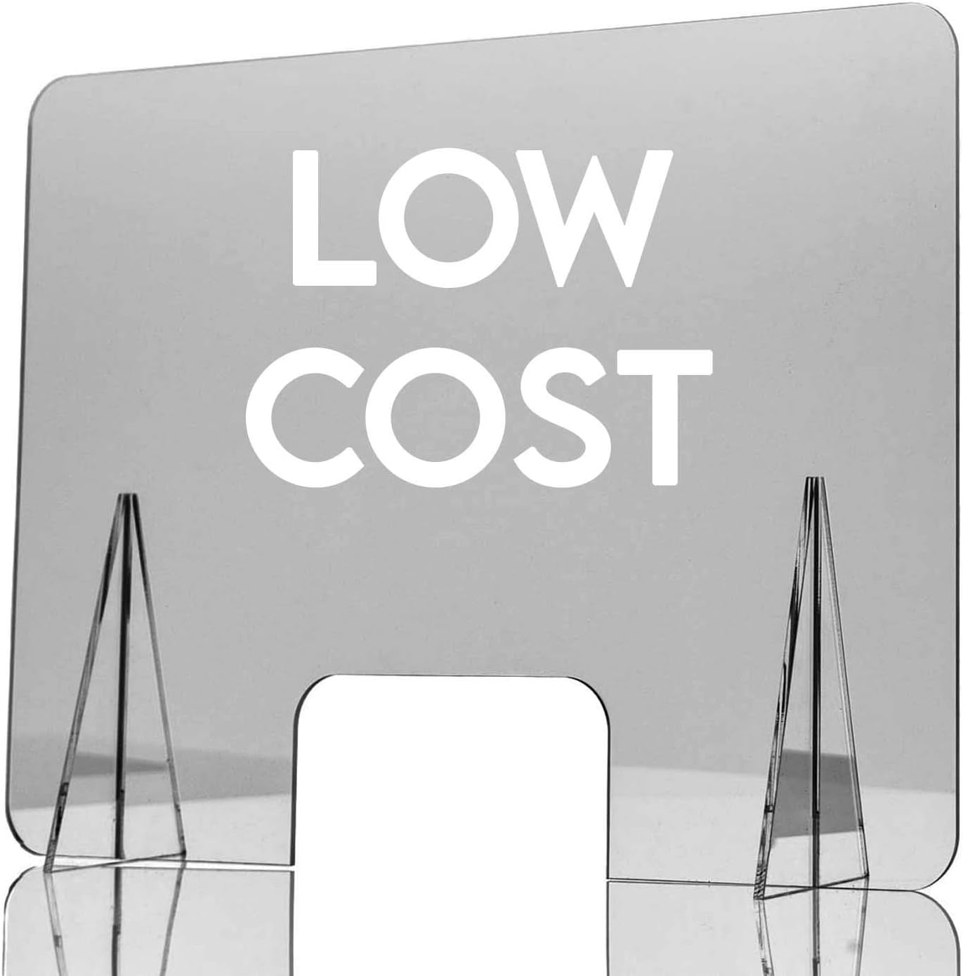 GRUPO ZONA | Mampara de Protección | Material Metacrilato | Transparente