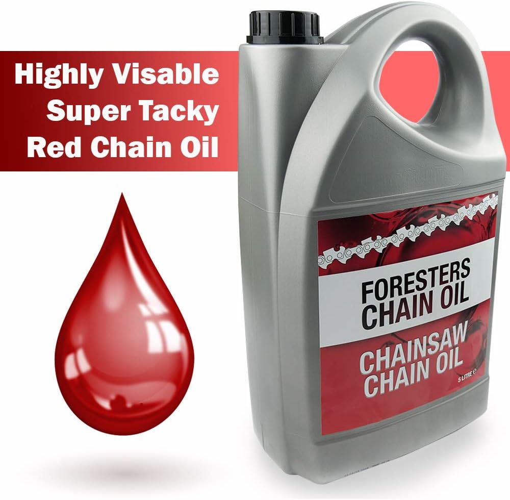 RocwooD Chainsaw Chain Oil Super Tacky Guide Bar 5 Litres For All Makes