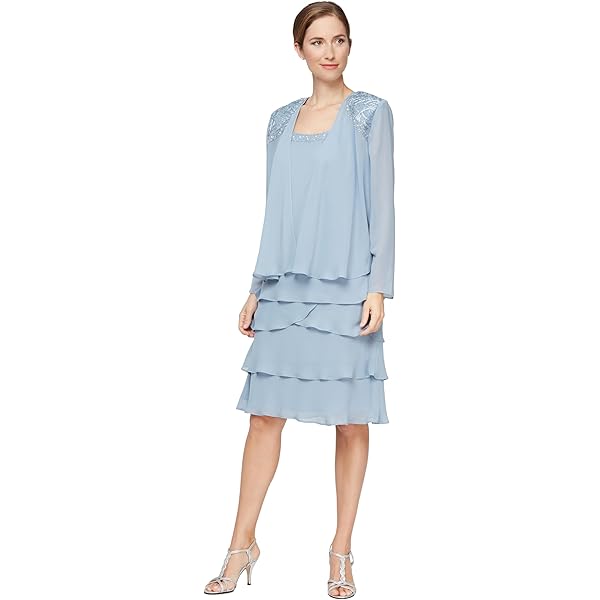 Amazon.com: S.L. Fashions Women's Plus Size Short Sheath Dress with  Embellished Overlay Capelet, Faded Rose, 16W : Clothing, Shoes & Jewelry