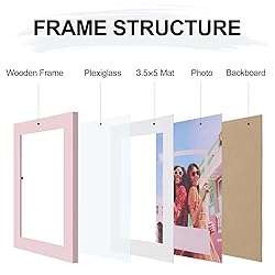 Vittanly 4x6 Picture Frame, Engineered Wood with