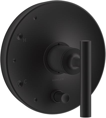 Kohler T14501 4 Bl Purist Shower Valve Trim Matte Black
