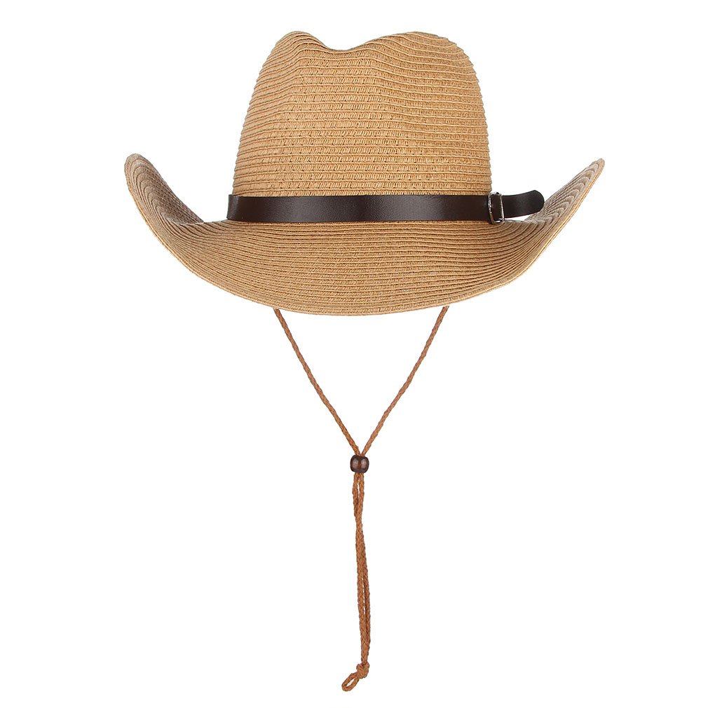 Mua Marryme 子供用 カウボーイハット テンガロンハット ストローハット 麦わら帽子 紐付き ベルト飾り かっこいい キッズ 男の子 女の子 紫外線対策 アウトドア Tren Amazon Nhật Chinh Hang 21 Fado