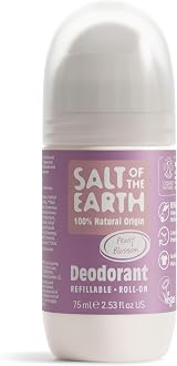 Salt Of The Earth Peony Blossom Refillable Roll On Deodorant 75ml UK