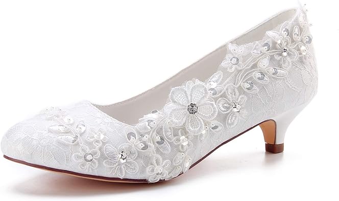 amazon wedding shoes ivory