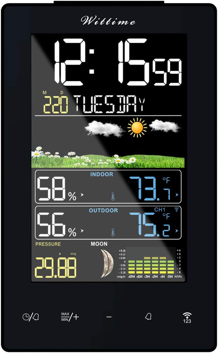 The 10 Best Wittime Latest 2078 Wireless Weather Forecast Station