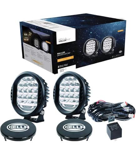 Amazon.com: Hella ValueFit 450 LED Series - LED Driving Lamp Kit