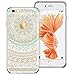 iPhone 6s Case, ESR iPhone 6/6s Case Hybrid [Shock Absorbing] TPU Bumper +[Scratch Resistant] Hard Back Cover Clear with Design Protective Cover for iPhone 6s / 6 - Mint Mandala