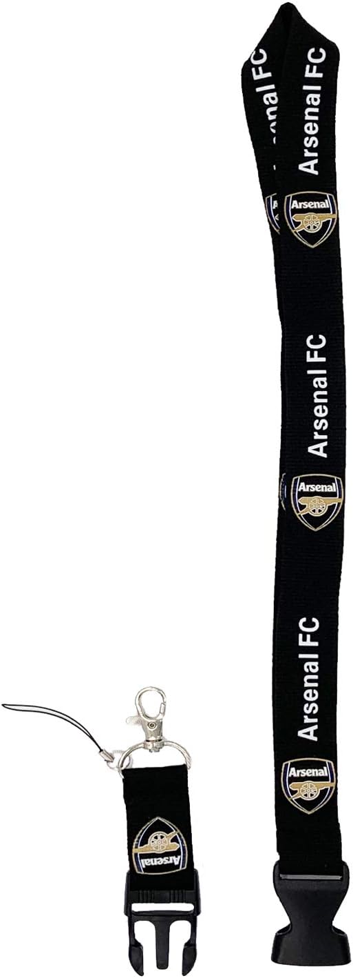 VKOTOUNY FC Football Club Fan Lanyard Key Chain Use for Mobile Phone/Business ID/Badge Card ect for Arsenal Fans : Sports & Outdoors