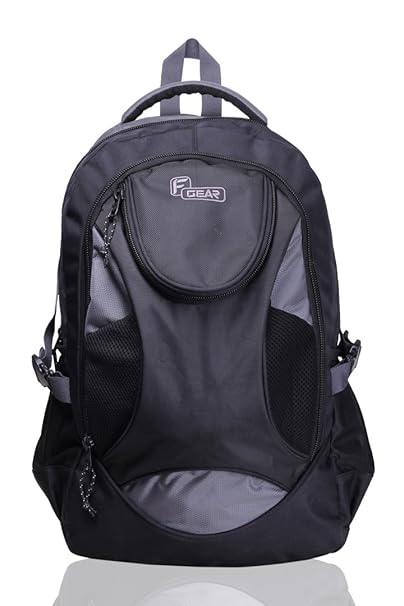 F Gear Sniper Lite V2 Polyester 33 Ltrs Grey Laptop Backpack (2177)