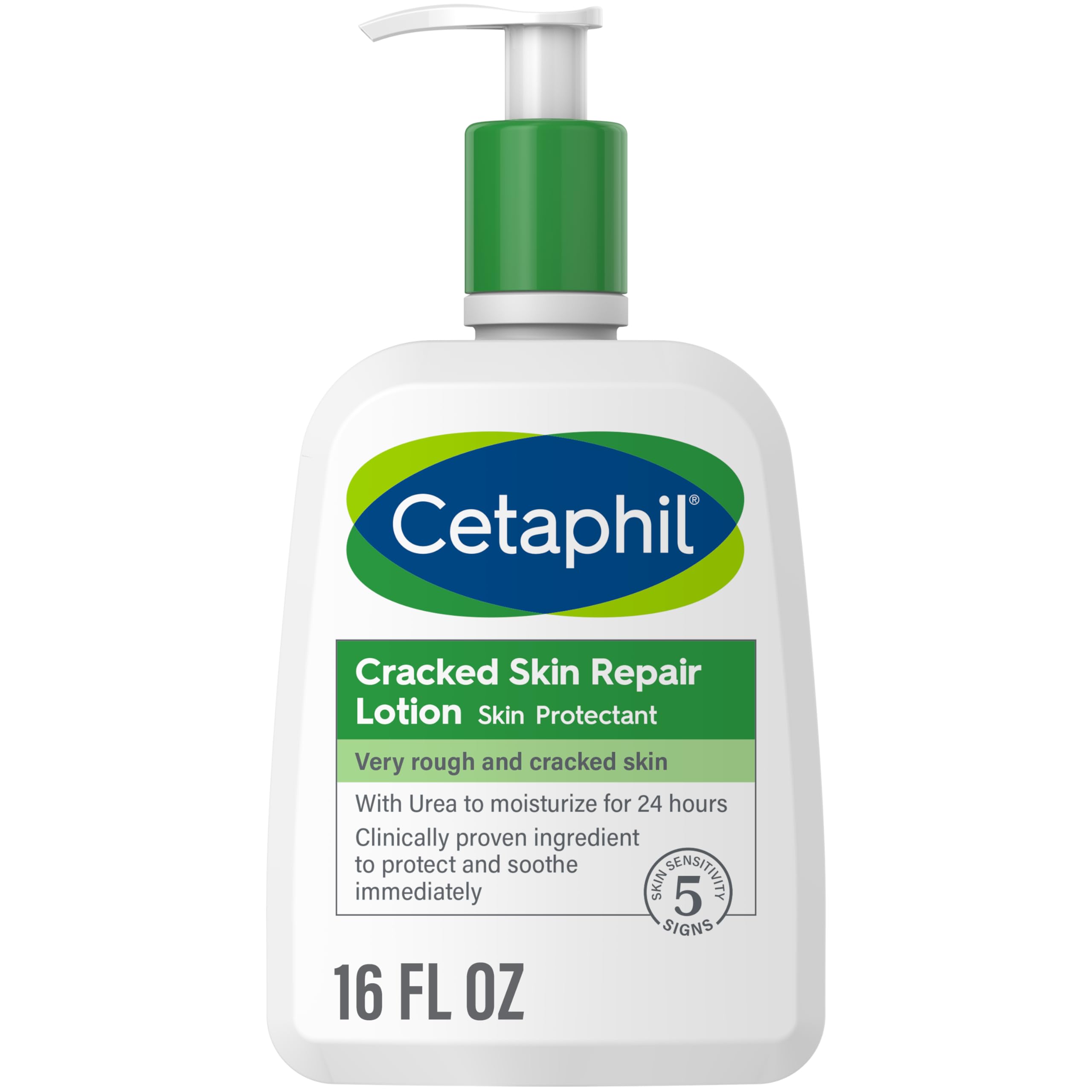 Cetaphil Cracked Skin Repair Lotion, 16 oz, For