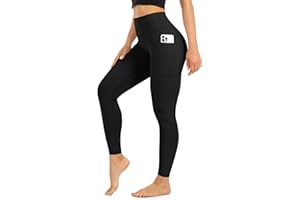Blisset High Waist Leggings for Women - Opaque, Soft Tummy Control Athletic Pants for Yoga, Running, Workout and Gym