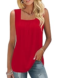 KTILG Shirts for Women Sleeveless Flowy Tank Tops