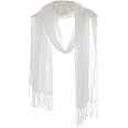 Jeelow Cotton Feel Scarf Shawl Wrap Soft Lightweight Scarves And Wraps For Men Women