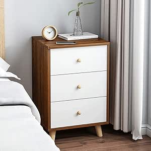 HIZLJJ Patas de Madera sólida Gabinete de Noche Bastidores Simple