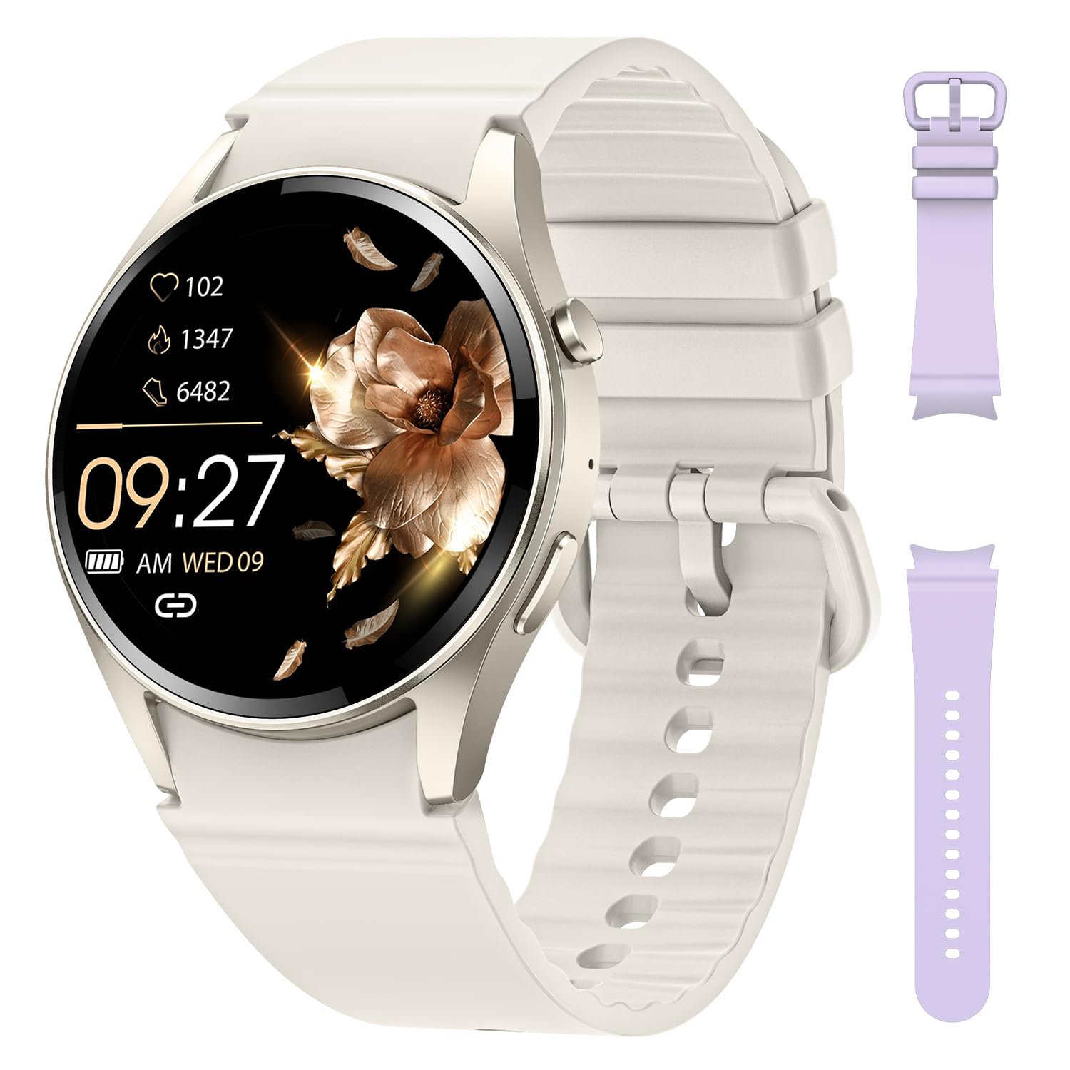 Photo 1 of ****Factory seal****
Smart Watch, Bluetooth Smart Watches for Women with Heart Rate/SpO2 Monitor, Sleep Tracker, 110+ Sport Modes Fitness Watch for Women/Men, Smart Watch for Android Phones/iPhones (Make/Answer Calls)