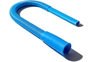 Dryer Vent Lint Vacuum Attachments Hose,Dryer Vent Cleaner Kit,Universal Connector Vacuum Hose, Flexible Lint Cleaning Tool,B