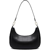 Women's Shoulder Bag Cute Hobo Purse Vintage with Zipper Pocket - Lightweight Underarm Clutch Purse for Daily Use