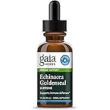 Gaia Herbs Echinacea Goldenseal Supreme Liquid Extract - Immune Support Supplement to Help Maintain Mucus Membrane Function -