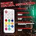 LED Whip Lights, OFFROADTOWN 4FT RF Remote Controlled LED RGB Whip Lights 360° Twisted Antenna Light With Dancing/Chasing Light For Off- Road ATV UTV RZR Jeep Trucks Dune 4 Wheeler