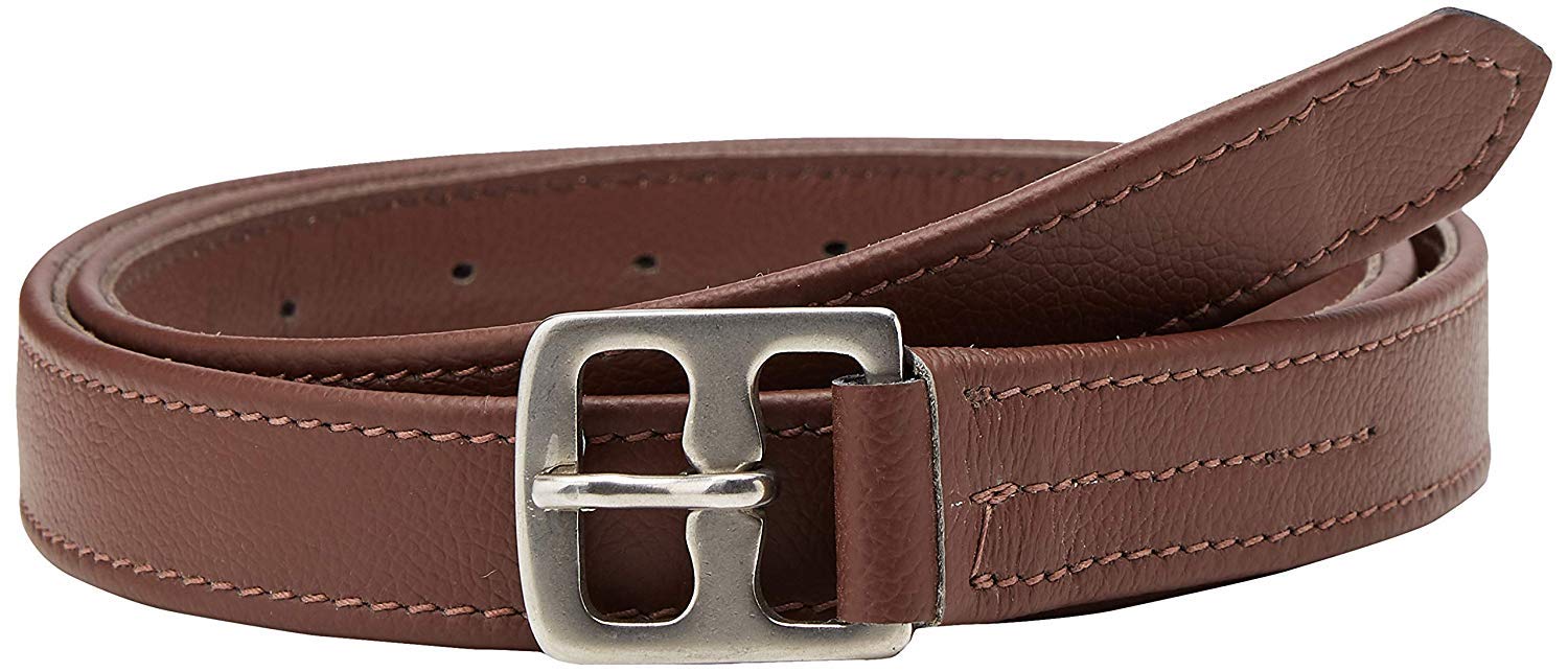 Cwell Equine Softy English Stirrup Leathers Riding Showing Brown (52 Inches)