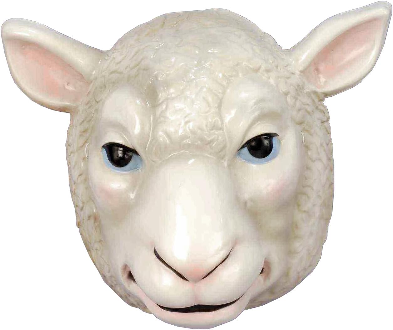 Forum Novelties 61376 Child's Plastic Animal Mask, Sheep Costume Accessory, Beige/Pink, One size