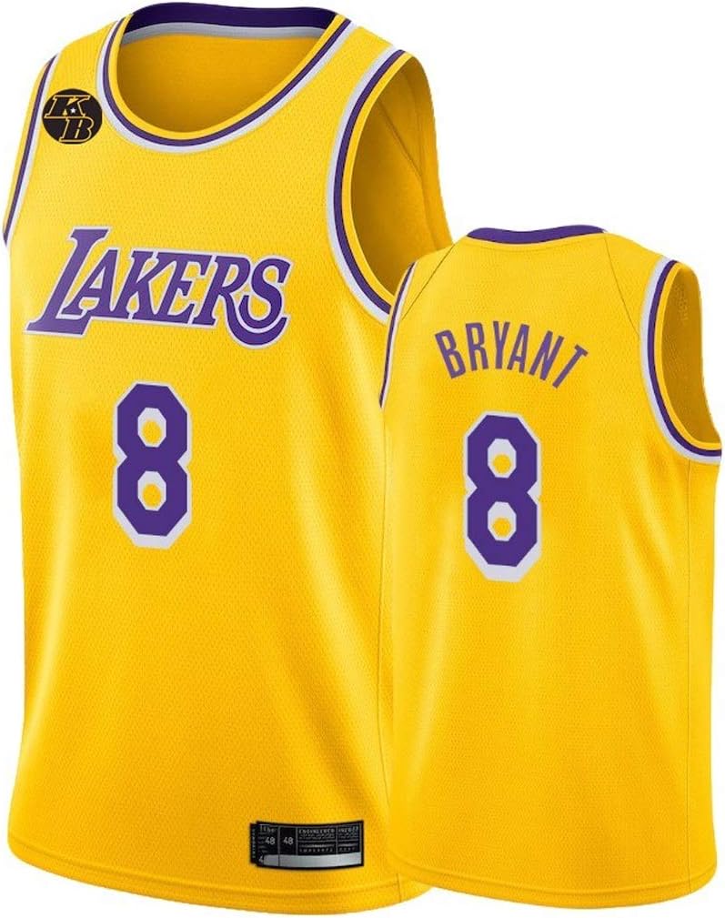 Sport Freizeit Basketball Unisex Armelloses T Shirt Basketball Trikot Trikot Kobe Bryant Los Angeles Lakers 8 Trikot Basketball Swingman Trikot Sportswear Memorial Edition Fan Trikot