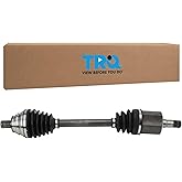 TRQ Front Left CV Axle Assembly | For 12-19 VW Beetle 12-20 Passat