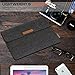 MoKo 10-11 Inch Felt Tablet Sleeve Carrying Case with Small Bag Fits iPad Pro 11 2021/2020/2018, iPad 9th 8th 7th Generation 10.2, iPad Air 4 10.9, Air 3 10.5, iPad 9.7, Galaxy Tab A 10.1, Dark Gray