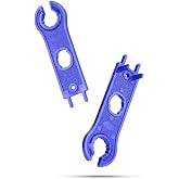 BougeRV 1 Pair Solar Connector Tool Assembly Spanners Wrenches | Solar Panel Connectors Tool, Solar PV Disconnect Removal Kits for RV, Camping, Boat, Off-Grid Systems