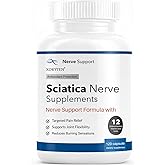 XORYTEN Sciatica Nerve Pain Relief | 120 Capsules | Botanical Extracts | Carefully Selected Ingredients, Premium Quality