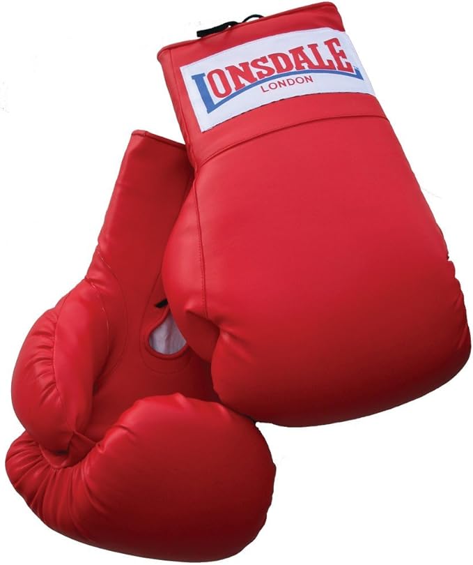 Lonsdale Unisex's Oversized Boxing GlovesRed, One Size Amazon.co.uk
