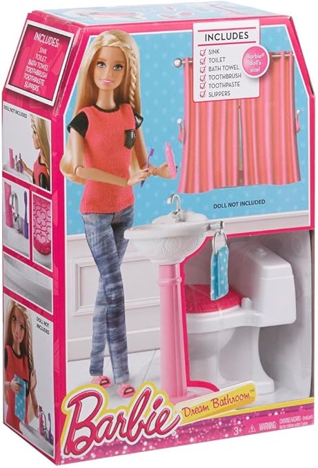 barbie on the toilet