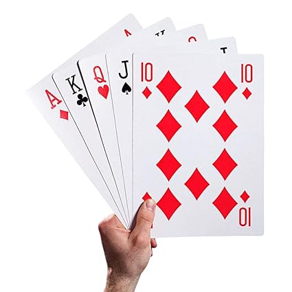 Yuancheng Kids Toys Magic Huge Poker Giant Playing Cards Creative