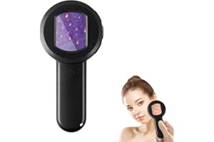 JBMBHC Handheld Dermatoscope, 100X Magnification Skin & Scalp Analyzer, 16MP Camera for Hair Follicle Observation & Blackhead Inspecting, Digital Microscope with 2" Screen