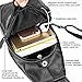 Mens Sling Bag Leather Chest Bag Shoulder Backpack Cross Body Travel,Rswsp,KA012BL