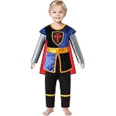 Auggle Baby Boy Knight Costume Toddlers Medieval Halloween Cosplay Party Costume