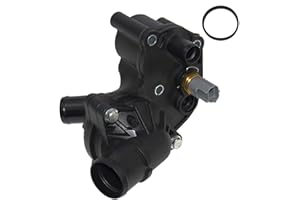 BENEFAST 2L2Z8592AA Coolant Thermostat Housing Assembly for Ford Explorer Sport Trac Mercury Mountaineer 4.0L 2002-2010 Part# 2L2Z8592BA with Gasket and Sensor