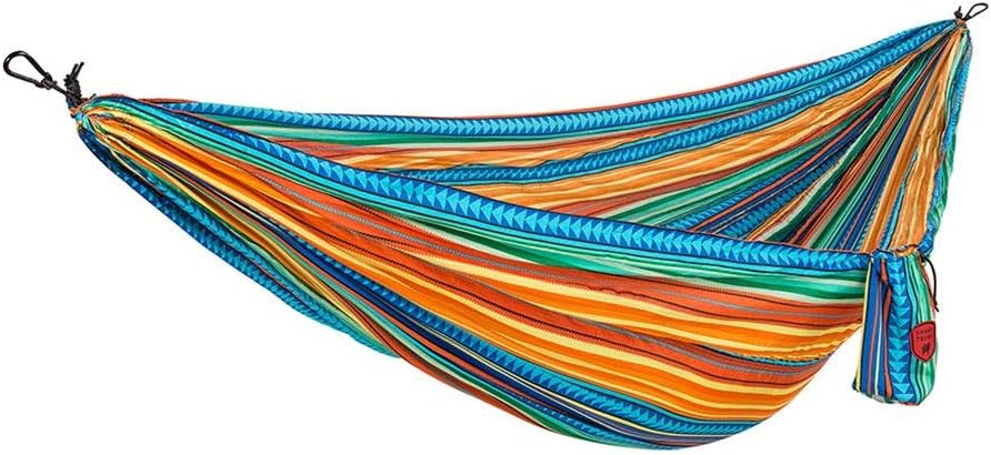 Grand Trunk Print Hammock - Double Hammock for Indoor and Outdoor Adventures, Camping, Hiking, and the Beach - Tree Hanging Kit Included, Multi-Color Cabo
