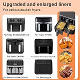 YQL Air Fryer Liners 150Pcs Parchment Paper for Ninja AF300UK AF400UK view 3