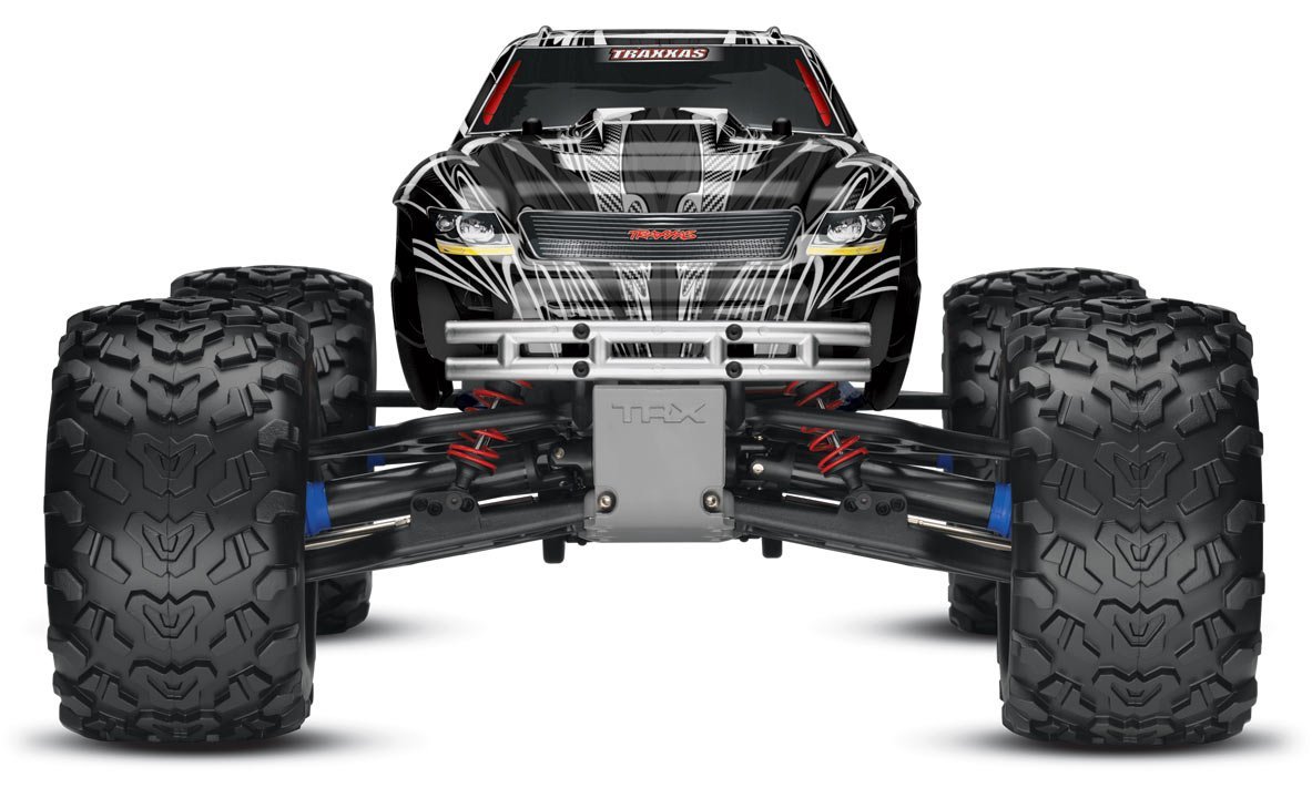 Amazon.com: Traxxas T-Maxx 3.3: 1/10 Scale Nitro-Powered 4WD Monster Truck  with TQi 2.4GHz Radio and TSM, Black: Toys & Games