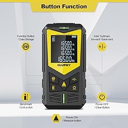 Laser Measure, OLUFEY 165ft Laser Distance Meter