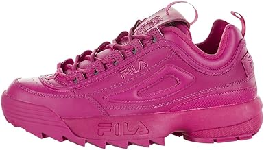 pink trainers fila
