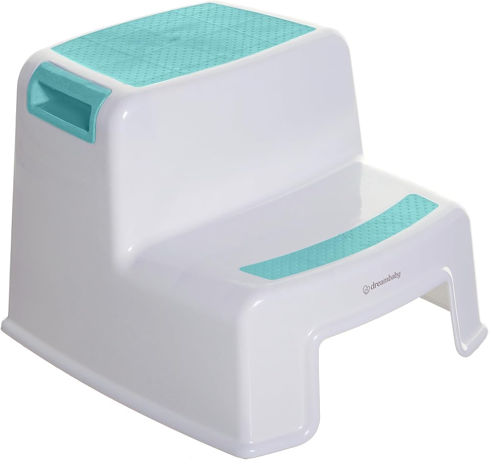 Dreambaby 2-Up Step Stool for Toddler Potty Training - Non-Slip Base