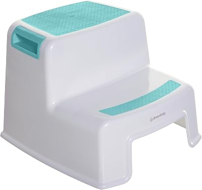 Dreambaby 2-Up Step Stool for Toddler Potty Training - Non-Slip Base