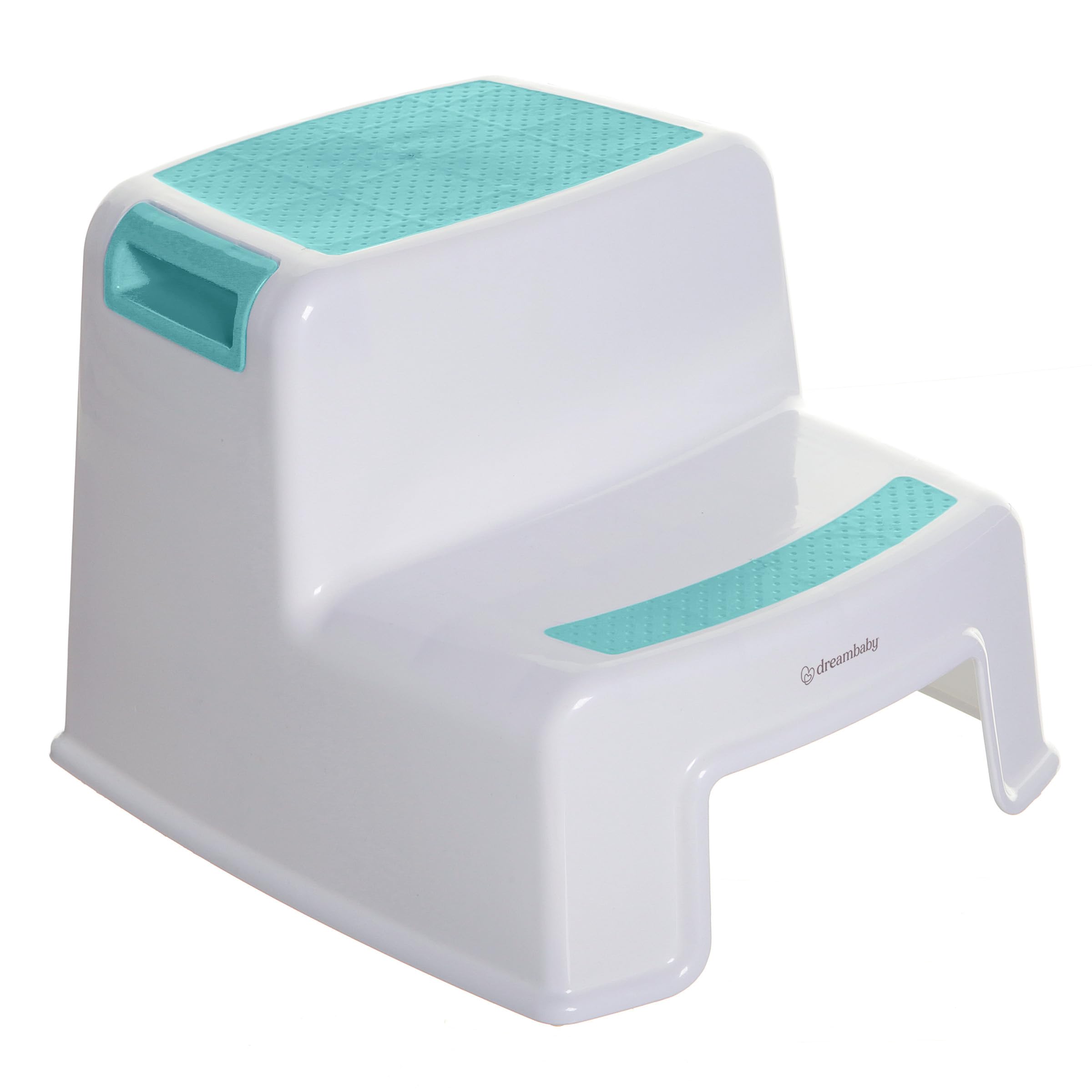 Dreambaby 2-Up Step Stool - Toddler Step Stool for Bathroom Sink and Kids Toilet Potty Training - Step Stools for Toddlers with Non-Slip Base and Carry Handles - Supports up to 200lbs Weight Capacity