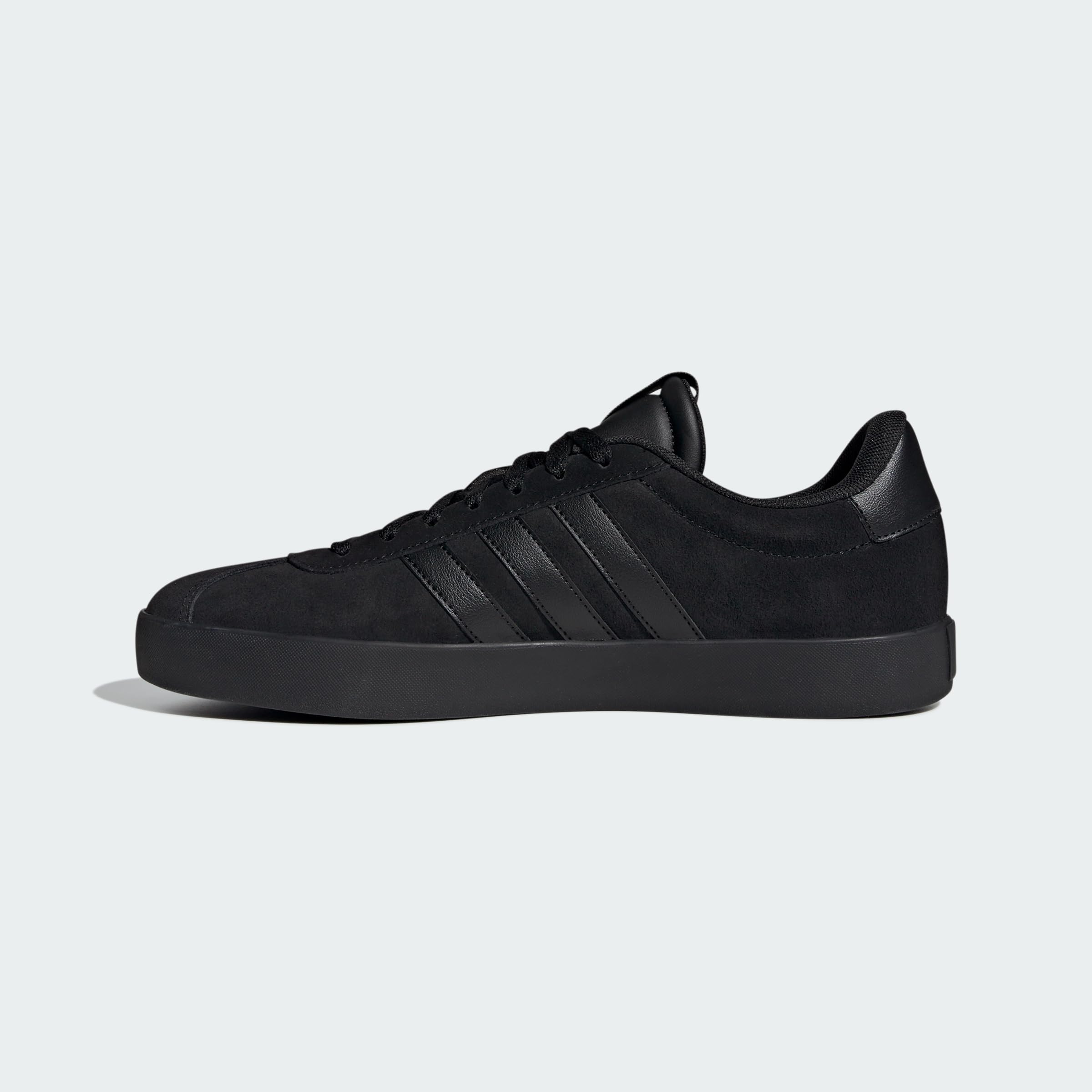 adidas Herren VL Court 3.0 Shoes, Core Black/Core Black/Core Black, 43 1/3 EU 4