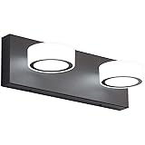SOLFART LED Vanity Light White Round Acrylic 2