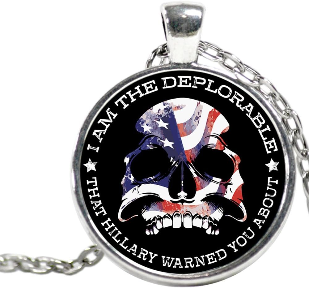 I Am The Deplorable That Hillary Warned You About Pendant - Unique Gift for Trump Supporters