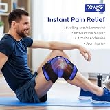 NEWGO XXXL Knee Ice Pack Wrap for Full Knee Coverage 28.3x12 in view 6