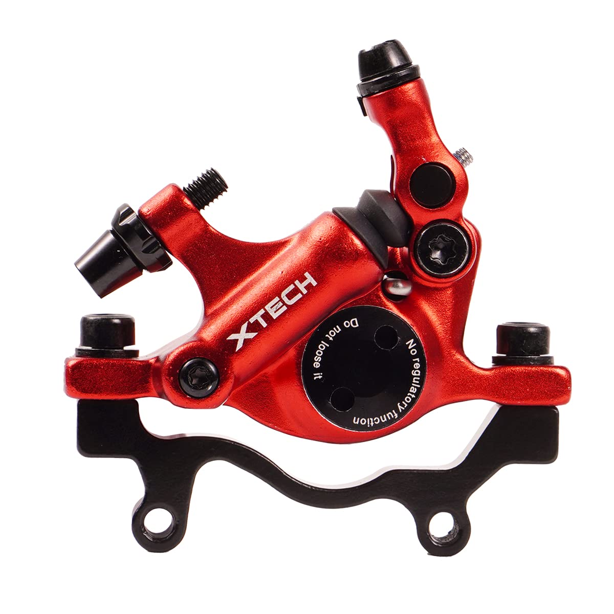 CNCLOL Hydraulic Disc Brakes Set，Mountain bike Hydraulic Disc Brake Set Front and Rear Line Pulling Hydraulic Disc Brake Caliper set.
